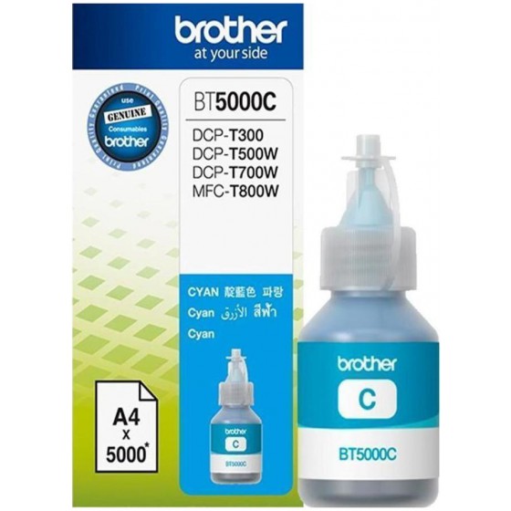 BROTHER ������ INKJET CYAN - (BT5000C)