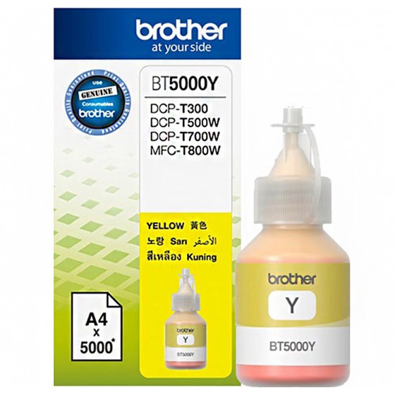BROTHER ������ INKJET YELLOW - (BT5000Y)