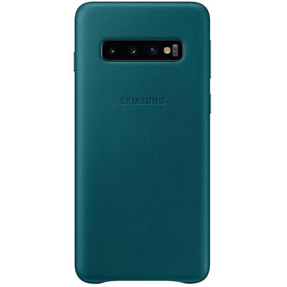 SAMSUNG ���� FACEPLATE LEATHER COVER EF-VG973LGEGWW ��� SM-G973F GALAXY S10 �������