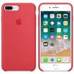APPLE ���� ��� IPHONE 8/7 PLUS SILICONE COVER RED RASPBERRY - (MRFW2ZM/A)