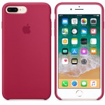 APPLE ���� ��� IPHONE 8/7 SILICONE COVER ROSE RED - (MQGT2ZM/A)