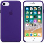 APPLE ���� ��� IPHONE 8/7 SILICONE COVER ULTRA VIOLET - (MQGR2ZM/A)