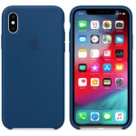 APPLE ���� ��� IPHONE XS/X SILICONE COVER BLUE HORIZON - (MTF92ZM/A)