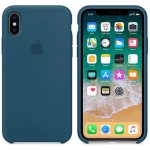 APPLE ���� ��� IPHONE XS/X SILICONE COVER COSMOS BLUE - (MR6G2ZM/A)