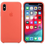 APPLE ���� ��� IPHONE XS/X SILICONE COVER NECTARINE - (MTFA2ZM/A)