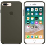 APPLE ���� IPHONE 8/7 PLUS SILICONE COVER DARK OLIVE - (MR3Q2ZM/A)