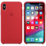 APPLE ���� IPHONE XS MAX SILICONE COVER RED - (MRWH2ZM/A)