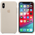 APPLE ���� IPHONE XS/X SILICONE COVER STONE - (MRWD2ZM/A)
