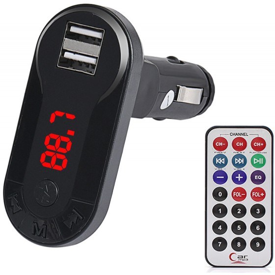 CAR FM TRANSMITTER T26 �� LCD ����� USB SD ��� �����