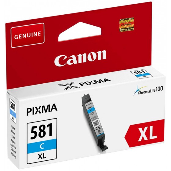 CANON ������ INKJET CLI-581C XL CYAN - (2049C001)