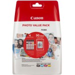 CANON ������ INKJET CLI-581VP BK/C/M/Y + PHOTO PAPER - (2106C005)