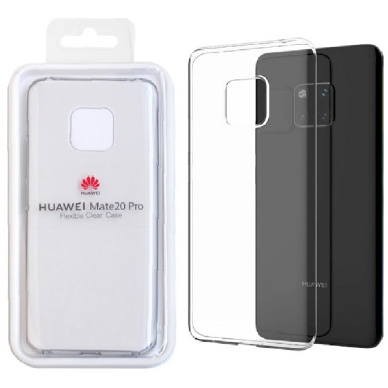 HUAWEI ���� ��� MATE 20 PRO FLEXIBLE CLEAR CASE TRANSPARENT - (51992764)