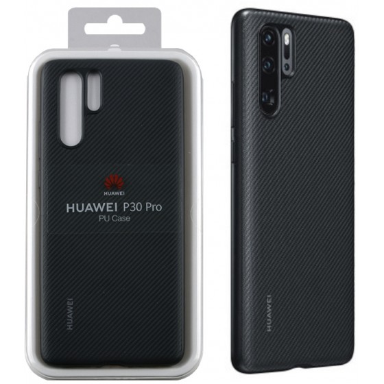 HUAWEI ���� ��� P30 PRO PROTECTIVE PU BLACK - (51992979)