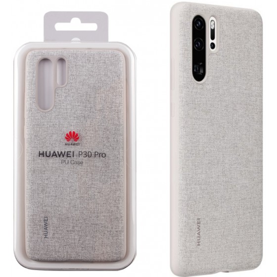 HUAWEI ���� ��� P30 PRO PROTECTIVE PU GREY - (51992981)