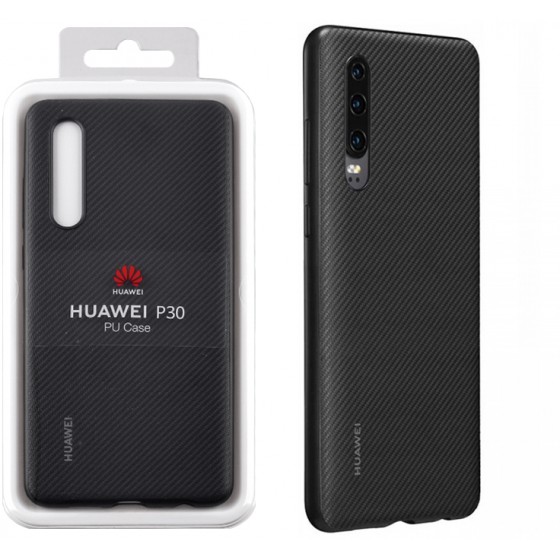HUAWEI ���� ��� P30 PROTECTIVE PU BLACK - (51992992)