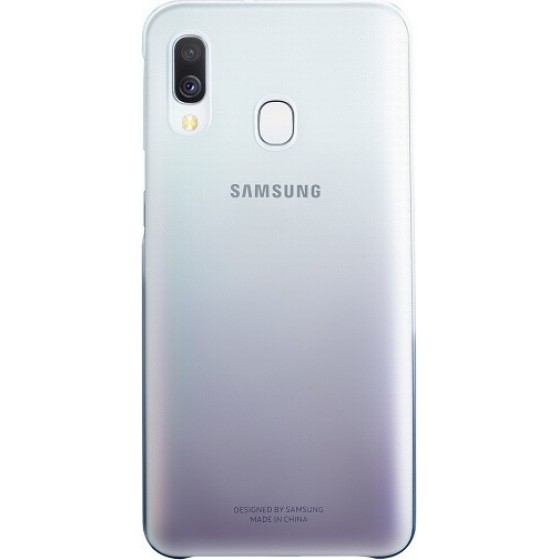 SAMSUNG ���� ��� A40 2019 A405 GRADATION COVER BLACK - (EF-AA405CBEGWW)