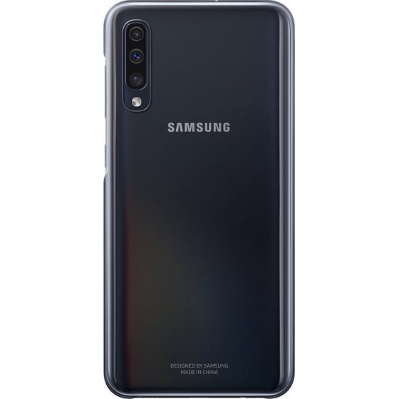 SAMSUNG ���� ��� ��� A50 2019 A505 GRADATION COVER BLACK - (EF-AA505CBEGWW)
