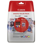 CANON ������ INKJET CLI-551XLVP BK/C/M/Y & PHOTO PAPER - (6443B006)
