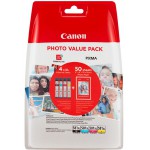 CANON ������ INKJET CLI-581XLVP BK/C/M/Y & PHOTO PAPER - (2052C004)