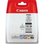 CANON ������ INKJET CLI-581MPK BK/C/M/Y - (2103C004)