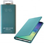SAMSUNG ���� ��� S10 G973 LED VIEW COVER GREEN - (EF-NG973PGEGWW)