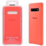 SAMSUNG ���� ��� S10 PLUS G975 SILICONE COVER PINK - (EF-PG975THEGWW)