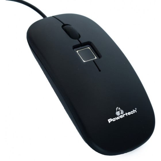 POWERTECH ��������� ������� �� FINGERPRINT 1000DPI ����� - (PT-735)