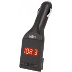 SETTY FM TRANSMITTER �� ����� USB MICRO SD BLUETOOTH ����� - (GSM035802)