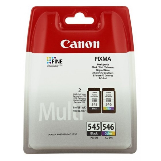 CANON ������ INKJET PG-545/CL-546 MULTIPACK - (8287B005)