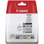 CANON ������ INKJET PGI-580MPK B/C/M/Y/PG - (2078C005)