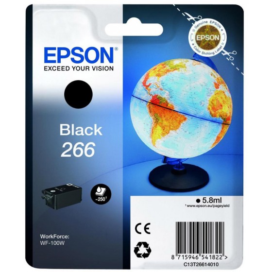 EPSON ������ INKJET SERIES 266 BLACK - (C13T26614010)