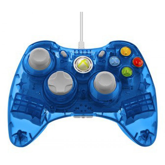 PDP ROCK CANDY WIRED CONTROLLER BLUEBERRY BOOM XBOX 360 - (037-010-EU-BL)