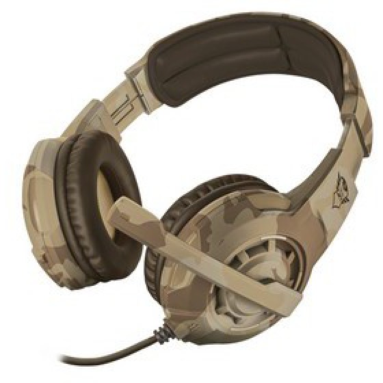 TRUST GXT 310D RADIUS GAMING HEADSET DESERT CAMO - (22208)