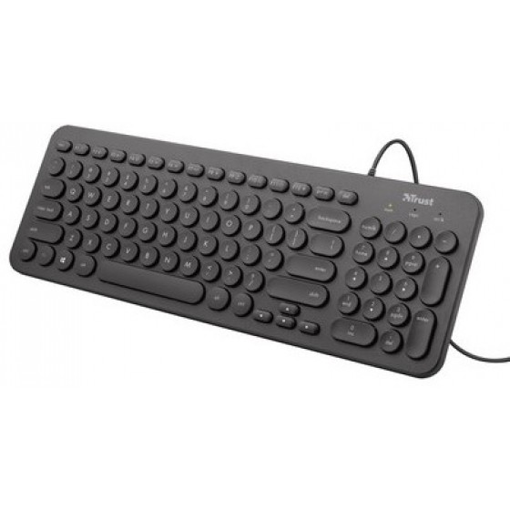 TRUST MUTO SILENT GR KEYBOARD - (23282)
