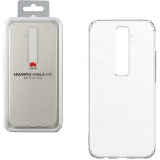 HUAWEI ���� PROTECTIVE PU TRASNPARENT ��� MATE 20 LITE - (51992670)