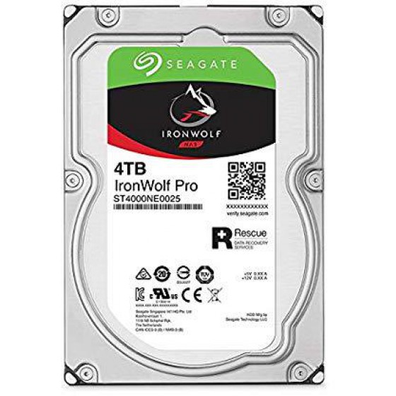 SEAGATE HDD IRONWOLF PRO 4TB - (ST4000NE0025)
