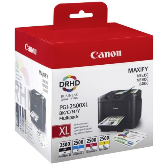 CANON ������ INKJET PGI-2500MPK XL BK/C/M/Y - (9254B004)