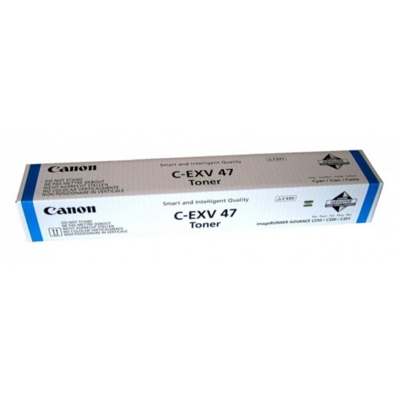 CANON TONER ��� IR C250I/350I/350P/351IF CYAN C-EXV47 - (8517B002)