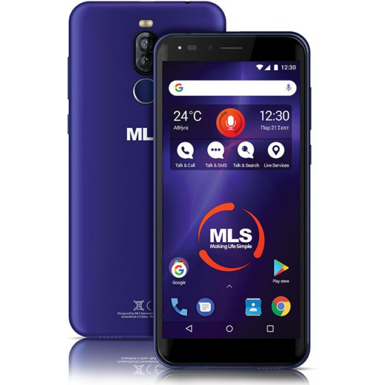 MLS DX LITE 8GB BLUE DUAL SIM
