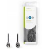 NEDIS CABLE 3.5MM MALE TO 3.5MM FEMALE 2M - (CAGB22050BK20)
