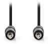 NEDIS STEREO AUDIO CABLE 3.5MM MALE TO 3.5MM MALE 1.5M BLACK - (CAGB22000BK15)