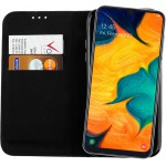 VOLTE-TEL ���� ��� SAMSUNG A20 2019 A205 POCKET MAGNET BOOK STAND BLACK - (5205308233968)