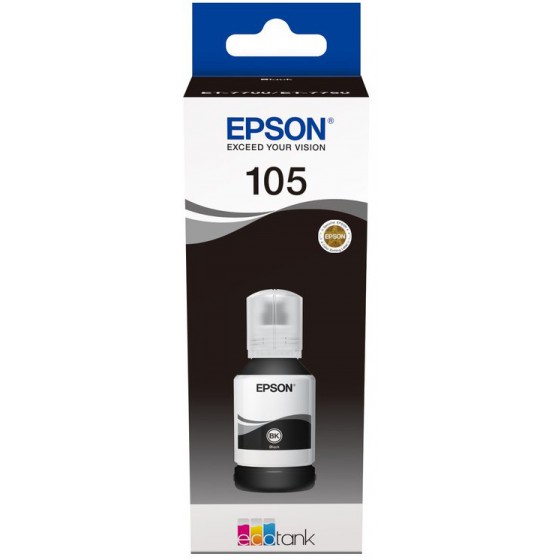 EPSON ������ INKJET 105 BLACK - (C13T00Q140)