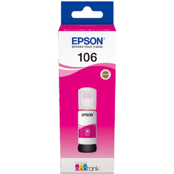 EPSON ������ INKJET 106 MAGENTA - (C13T00R340)