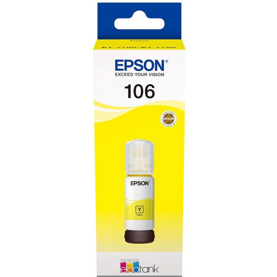 EPSON ������ INKJET 106 YELLOW - (C13T00R440)