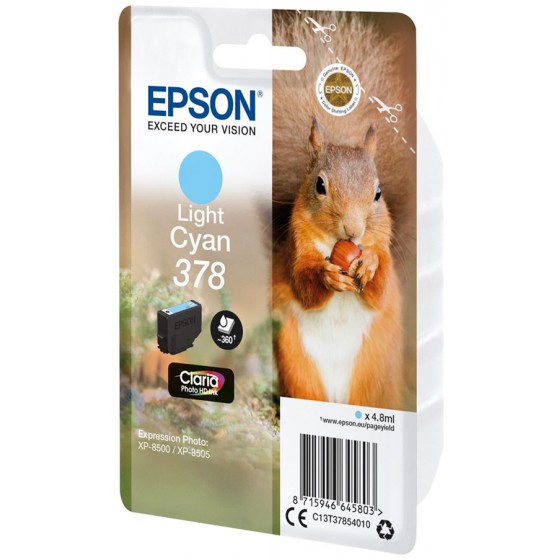 EPSON ������ INKJET 378 CYAN - (C13T37824010)
