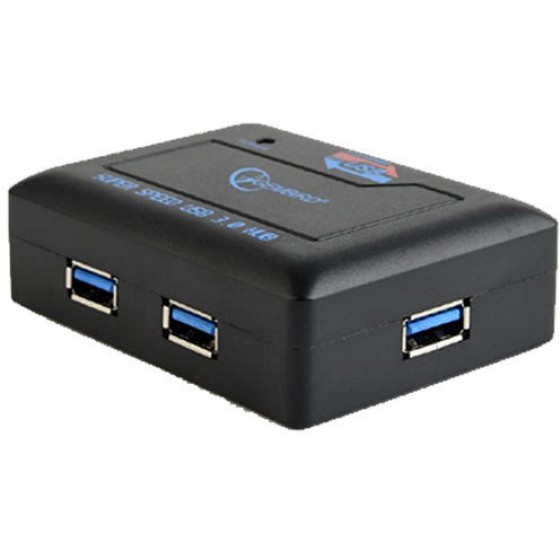 GEMBIRD 4-PORT POWERED USB3.0 HUB - (UHB-C344)