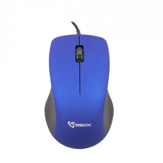 SBOX WIRED MOUSE BLUE - (M-958BL)