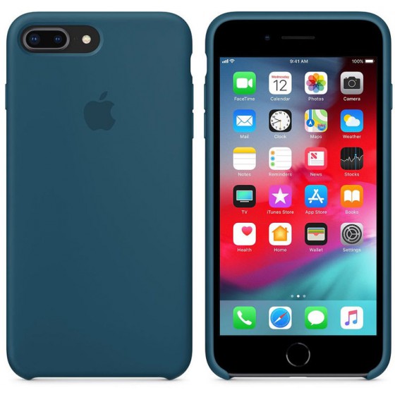 APPLE ���� ��� IPHONE 8/7 PLUS SILICONE COVER COSMOS BLUE - (MR6D2ZM/A)