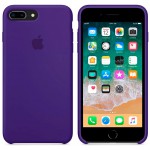 APPLE ���� ��� IPHONE 8/7 PLUS SILICONE COVER ULTRA VIOLET - (MQH42ZM/A)